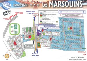 Plan du camping