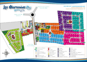 Plan du camping